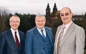 Ian Blackford announced the roadmap with Sir Martin Donnelly, former permanent secretary at the Department for Business Innovation and Skills, and Professor Dominic Houlder, of London Business School.