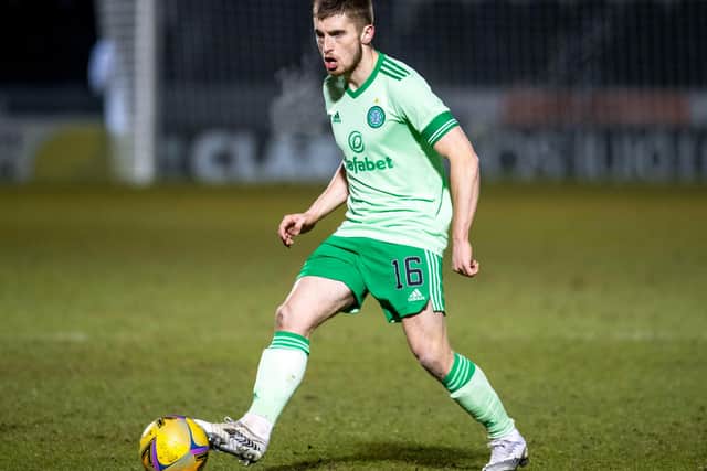 Solid full-back Jonjoe Kenny is "loving every minute" of his Celtic loan spell in the hurly burly of Scottish football. Photo by Rob Casey / SNS Group)