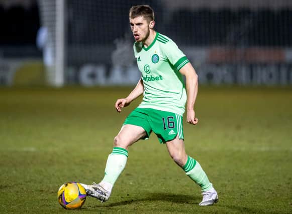 Solid full-back Jonjoe Kenny is "loving every minute" of his Celtic loan spell in the hurly burly of Scottish football. Photo by Rob Casey / SNS Group)