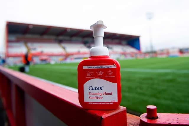 The coronavirus outbreak has suspended all football in Scotland