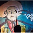 The Stand comedy club’s iconic cowboy backdrop is to be installed in a rival venue.