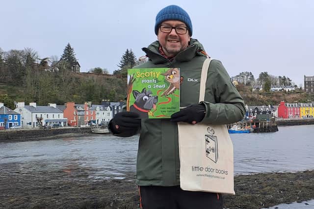 Alan Windram co-runs publishing company Little Door Books, based near Oban, with his wife Susan