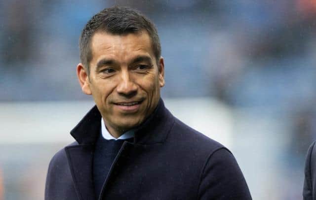 Rangers manager Giovanni van Bronckhorst saw his team comfortably defeat Ross County at Ibrox on Wednesday night. (Photo by Craig Williamson / SNS Group)