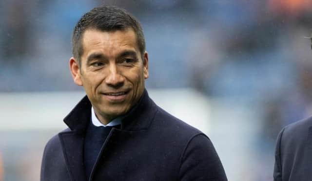 Rangers manager Giovanni van Bronckhorst saw his team comfortably defeat Ross County at Ibrox on Wednesday night. (Photo by Craig Williamson / SNS Group)