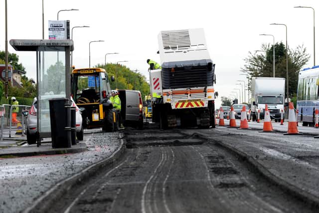 Resurfacing work could be hit by bitumen supply problems. Picture: Lisa Ferguson