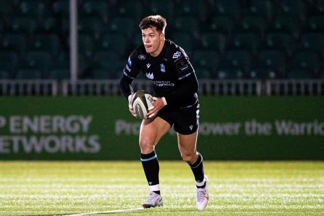 Huw Jones will leave Glasgow Warriors at the end of the season. Picture: Ross MacDonald/SNS