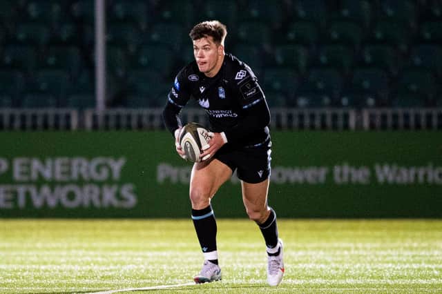 Huw Jones will leave Glasgow Warriors at the end of the season. Picture: Ross MacDonald/SNS