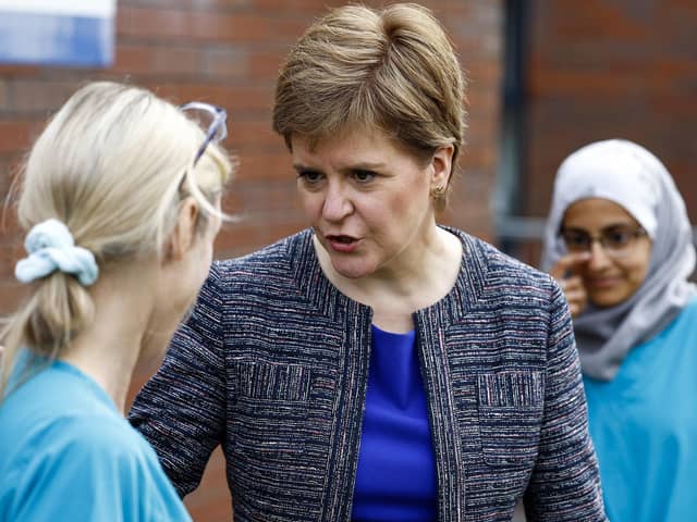 First Minister Nicola Sturgeon