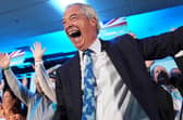 Reform UK party leader Nigel Farage on the campaign trail. Picture: PA