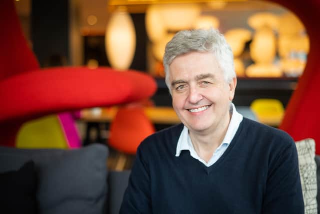 The Consenna chairman says seeing 2001: A Space Odyssey at the cinema as a child was a key moment, sparking his love of IT. Picture: contributed.