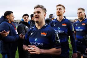 Darcy Graham will start for Edinburgh against Glasgow Warriors at Scotstoun.  (Photo by Ross Parker / SNS Group)