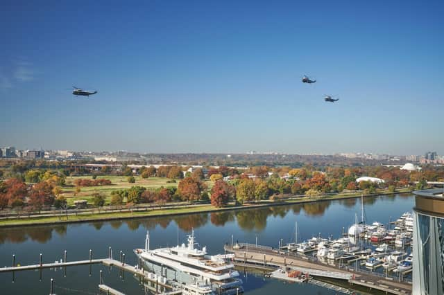 The marina, Washington DC. Pic: Contributed