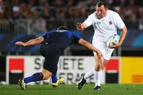 Steve Thompson is one of the ex-international rugby players taking legal action against RFU (Getty)