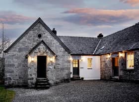 The cottages on the Kirnan Estate, six miles north of Lochgilphead.. Pic: Contributed