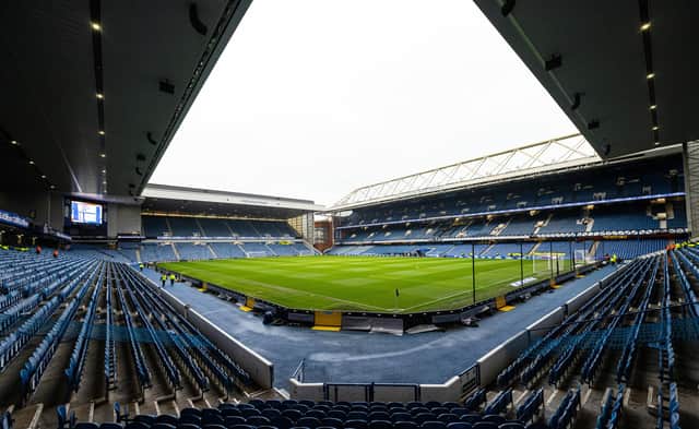 Rangers will relocate Livingston fans from the Govan Stand Corner at the match on February 3. (Photo by Paul Devlin / SNS Group)