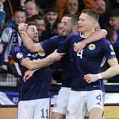 Joy unconfined as Ryan Christie, John McGinn and Scott McTominay celebrate the epic Scotlad victory over Spain