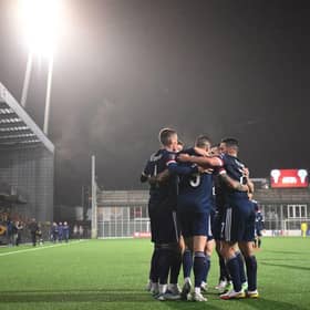 How the Scotland players rated against Faroe Islands. (Photo by JONATHAN NACKSTRAND/AFP via Getty Images)