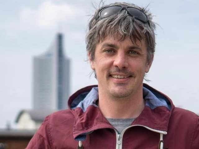 Away from academia, Jonathan Smallwood made music