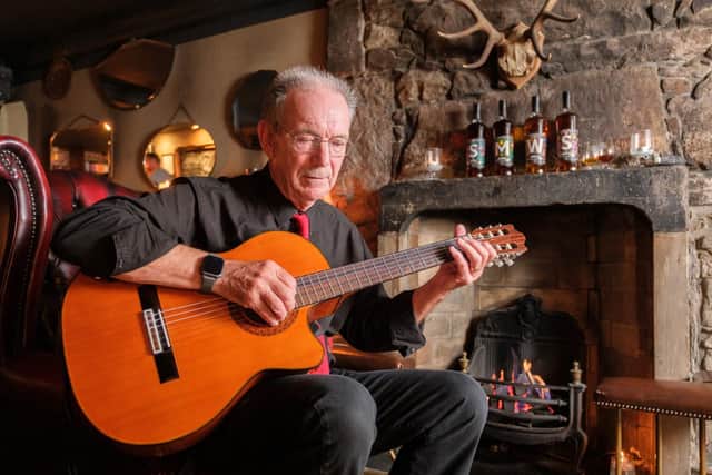 Robin's singing and songwriting was inspired by his love of whisky (Picture: Mike Wilkinson/The Scotch Malt Whisky Society)
