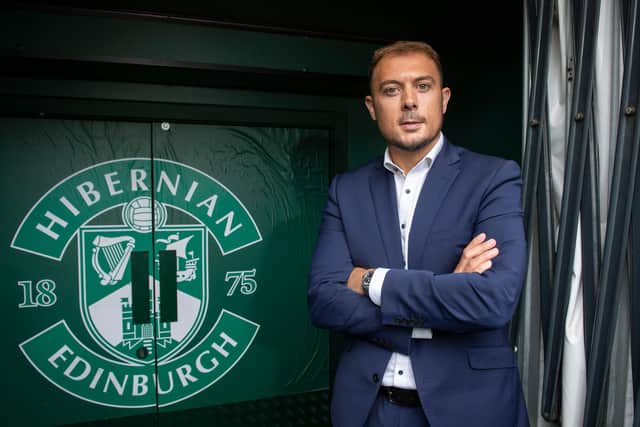 Hibs' chief executive Ben Kensell has outlined the ongoing difficulties caused by the club's Covid-19 outbreak. Photo by Paul Devlin / SNS Group