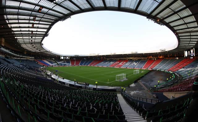 Hampden Park will host the Premier Sports Cup semi-final between Rangers and Hibs (Photo by Alan Harvey / SNS Group)