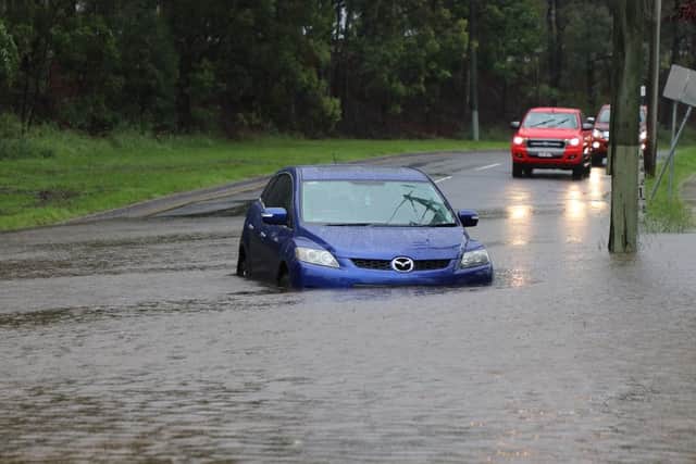 Driving through flood water can cause permanent damage to your car