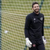 Hearts Craig Gordon was the award winner for a third time.  (Photo by Ross Parker / SNS Group)