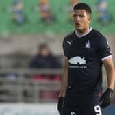 Rangers have recalled striker Juan Alegria from his loan spell at Falkirk. (Photo by Craig Foy / SNS Group)