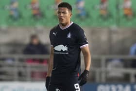 Rangers have recalled striker Juan Alegria from his loan spell at Falkirk. (Photo by Craig Foy / SNS Group)