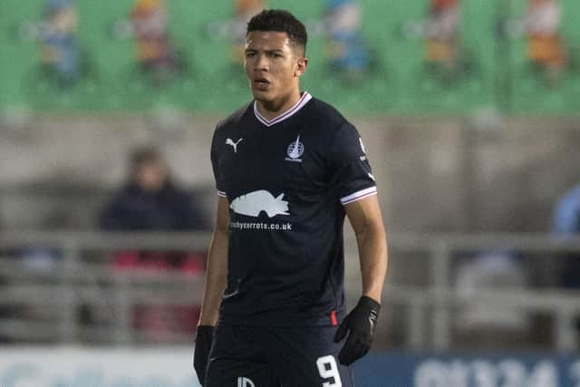 Rangers have recalled striker Juan Alegria from his loan spell at Falkirk. (Photo by Craig Foy / SNS Group)