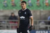 Rangers have recalled striker Juan Alegria from his loan spell at Falkirk. (Photo by Craig Foy / SNS Group)