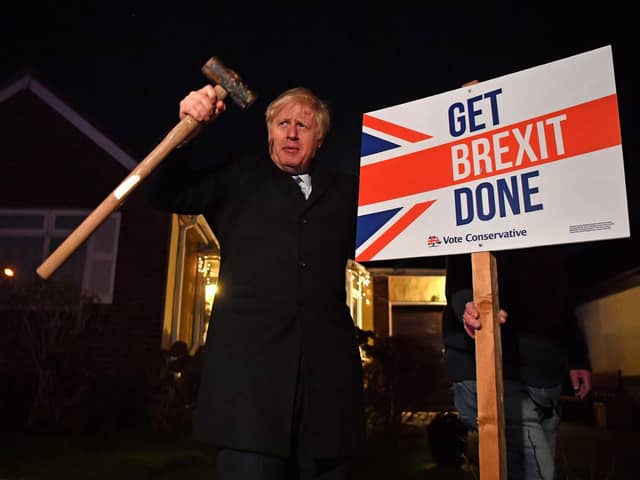 Fhuair Boris air Brexit a dheànamh, ach am b’fhiach e? (Dealbh: Ben Stansall/pool/AFP via Getty Images)