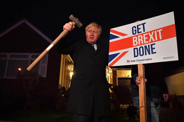 Fhuair Boris air Brexit a dheànamh, ach am b’fhiach e? (Dealbh: Ben Stansall/pool/AFP via Getty Images)