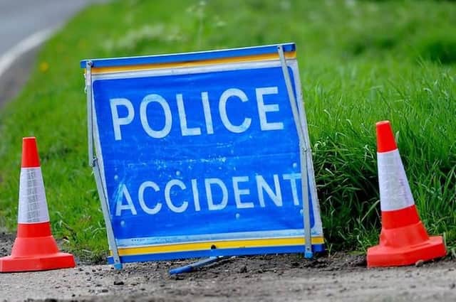 Officers are appealing to the public for information after a motorcyclist was killed in a crash with a lorry.