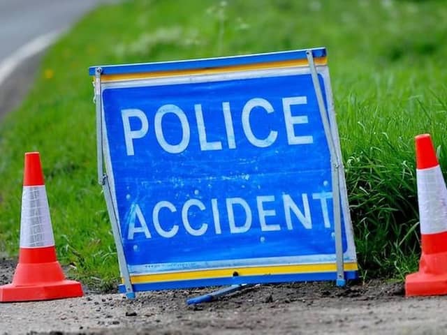 Officers are appealing to the public for information after a motorcyclist was killed in a crash with a lorry.