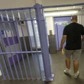 A former inmate leaves Perth Prison (Picture: Community Justice Scotland)