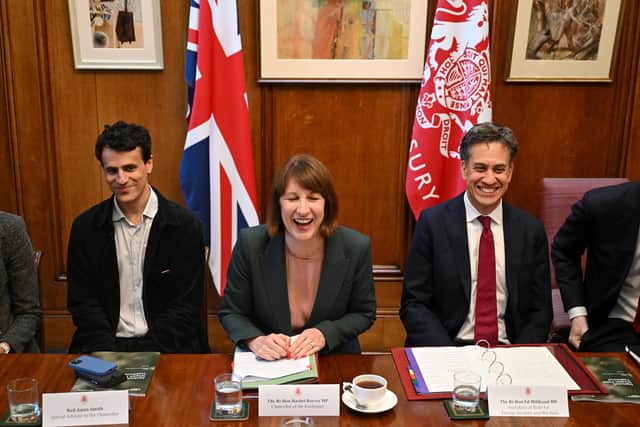 Energy Security and Net Zero Secretary Ed Miliband (right) has reportedly ordered an immediate North Sea oil ban.