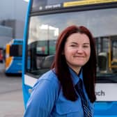 "Deep down, the guys here know we’re just as good on the road as they are" - driver Nikki Shewan. Picture: Stagecoach Bluebird/Newsline