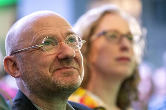 Co-leader of the Scottish Green Party Patrick Harvie at the 2023 Scottish Green Party Spring conference. Picture: Jane Barlow/PA Wire
