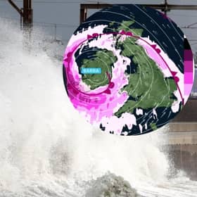Parts of Scotland are on alert as high winds and snow start to batter the country as Storm Barra sweeps across the UK.