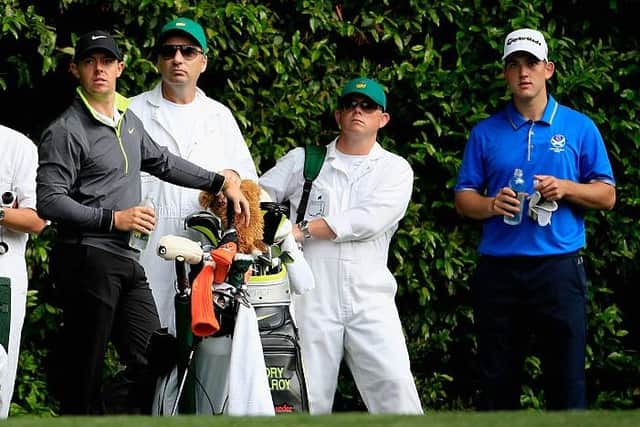 Rory McIlroy and Bradley Neil spent a lot of time together in the build up to the event at Augusta National eight years ago. Picture: Jamie Squire/Getty Images.