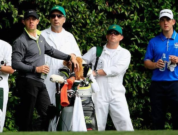 Rory McIlroy and Bradley Neil spent a lot of time together in the build up to the event at Augusta National eight years ago. Picture: Jamie Squire/Getty Images.