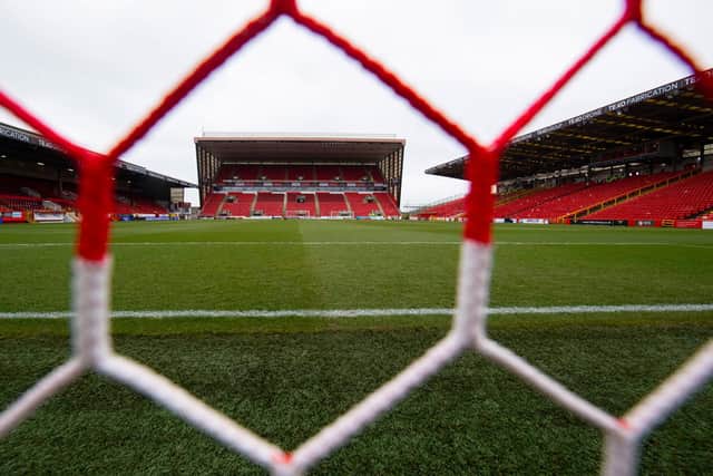 Aberdeen host Rangers at Pittodrie this afternoon. (Photo by Craig Foy / SNS Group)