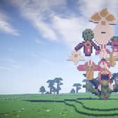 Jupiter Artland is home to more than 30 sculptures and has been recreated in computer game, Minecraft, 2021.