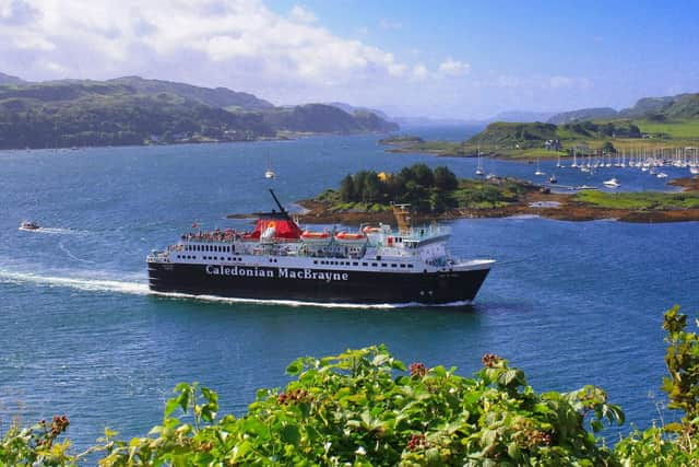 Timetable reductions caused by staff Covid absences have spread to ten CalMac routes. Picture: CalMac