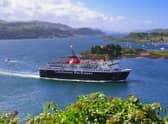 Timetable reductions caused by staff Covid absences have spread to ten CalMac routes. Picture: CalMac