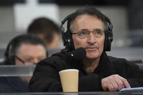 Former player and BBC Radio broadcaster Pat Nevin.  (Photo by Stu Forster/Getty Images)