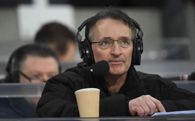 Former player and BBC Radio broadcaster Pat Nevin.  (Photo by Stu Forster/Getty Images)