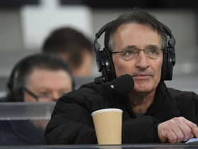Former player and BBC Radio broadcaster Pat Nevin.  (Photo by Stu Forster/Getty Images)