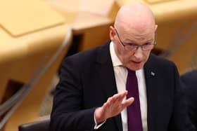 John Swinney has said the Scottish Government will give 'serious consideration' to creating a standalone criminal offence of non-fatal strangulation (Picture: Jeff J Mitchell/Getty Images)